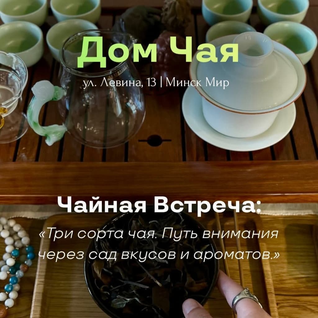 Чайная встреча: Путь внимания через сад вкусов и ароматов.
